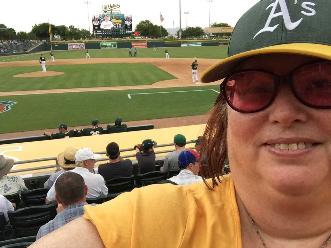 Spring Training selfie