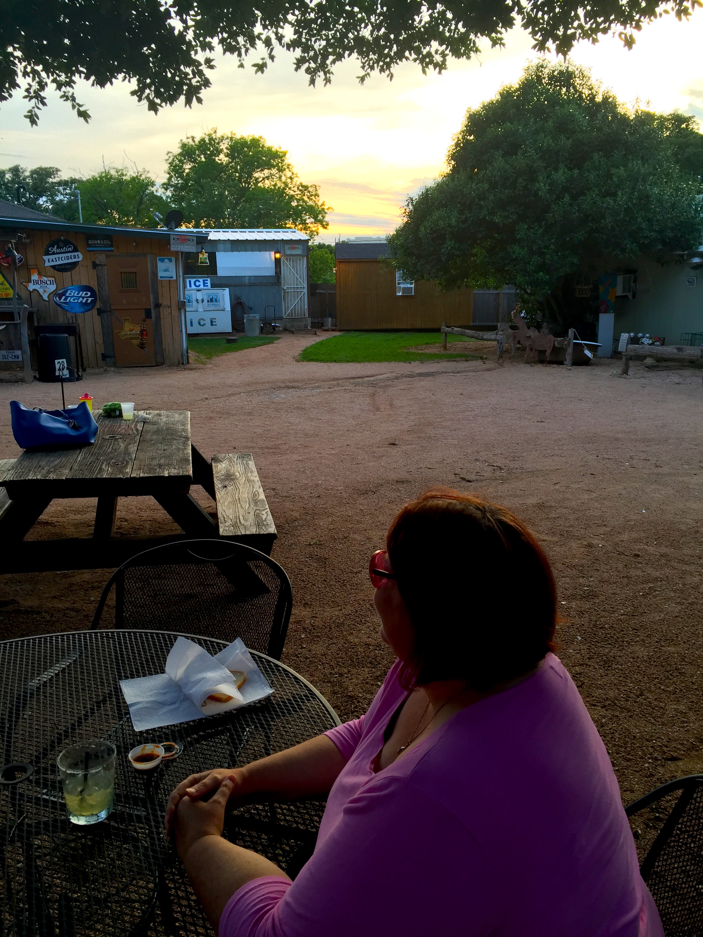 Willies Joint sunset