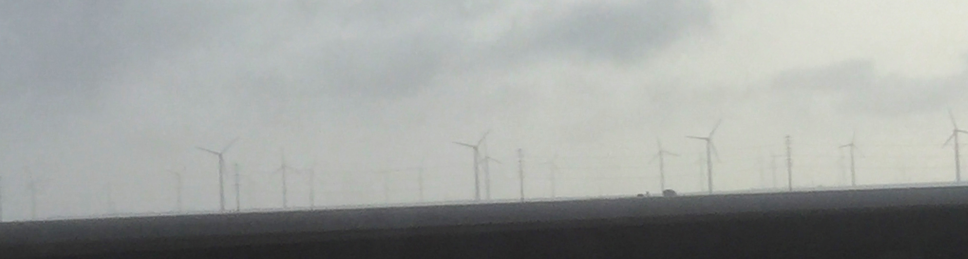 Windmills in the rain cropped