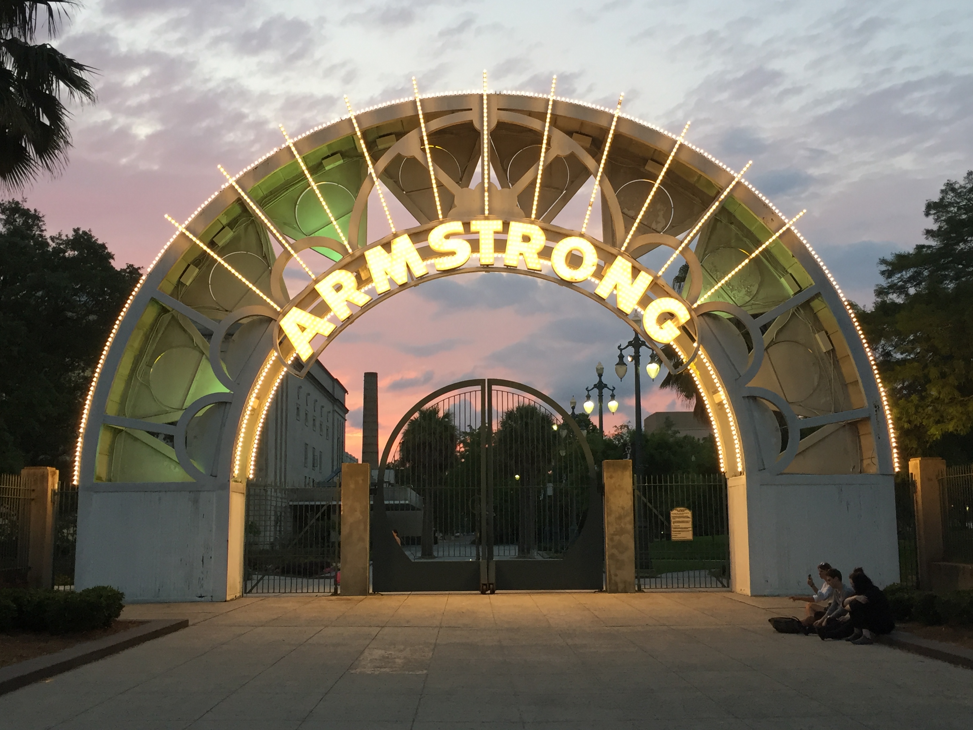 Armstrong Arch at Sunset