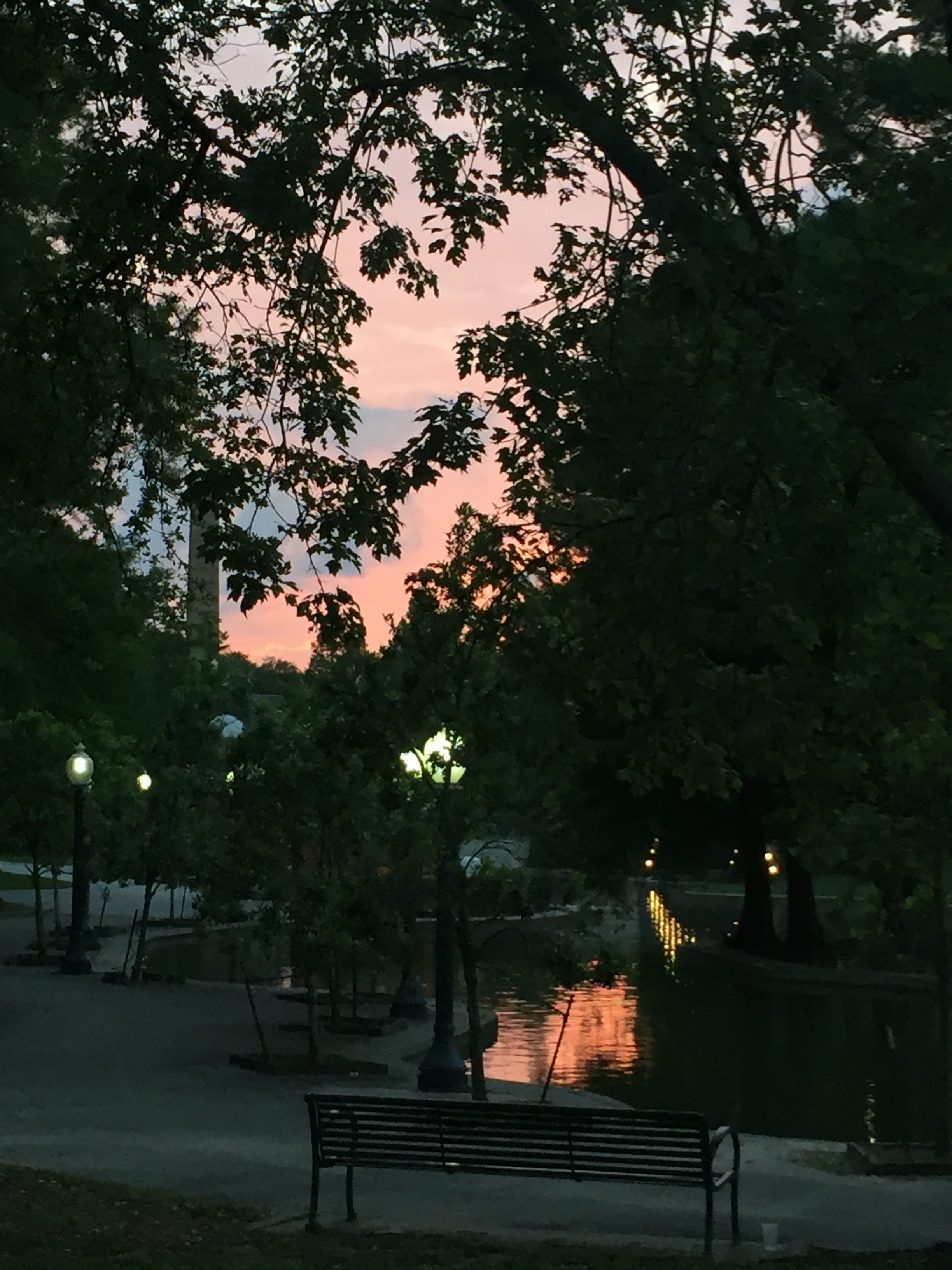 Armstrong Park Sunset