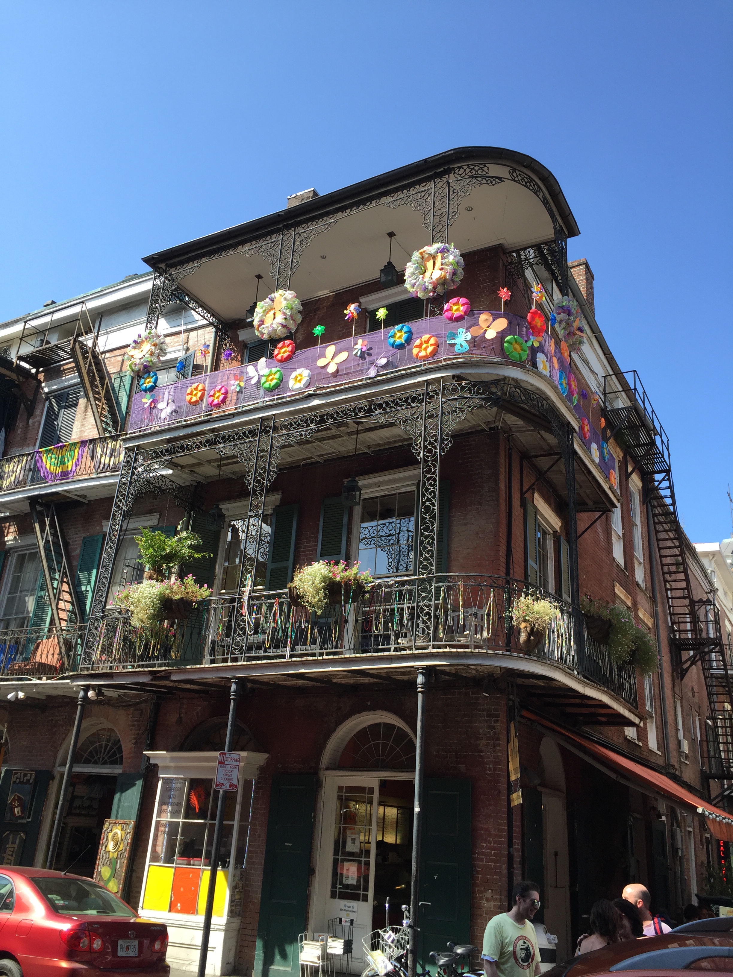 NOLA French Quarter Balconies