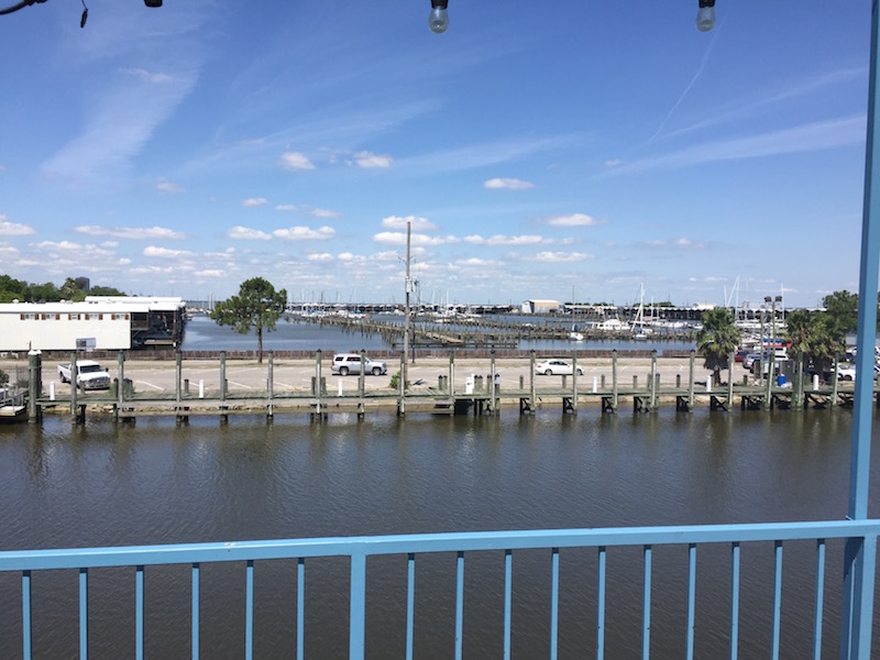 Sitting on the docks